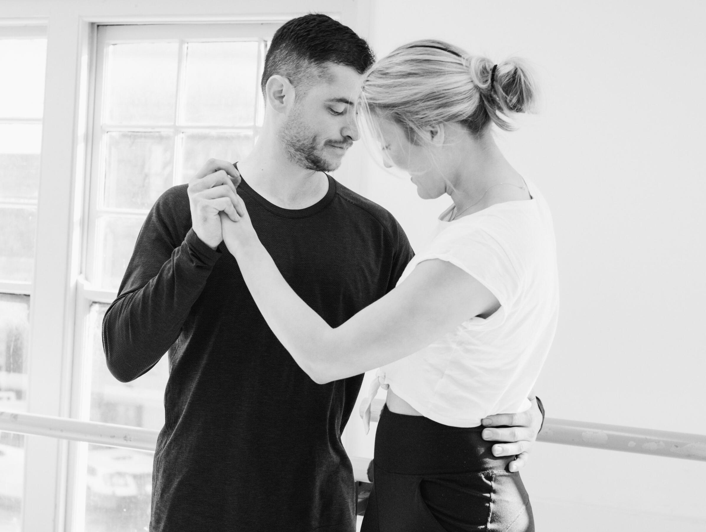 Wedding dance instructor